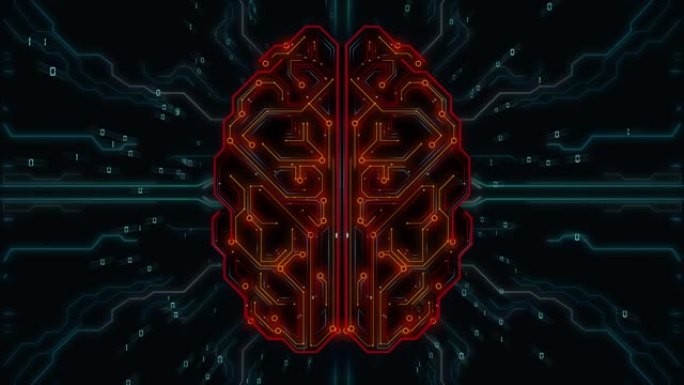AI人工智能数字脑竞价数据深度学习计算机机器-渲染
