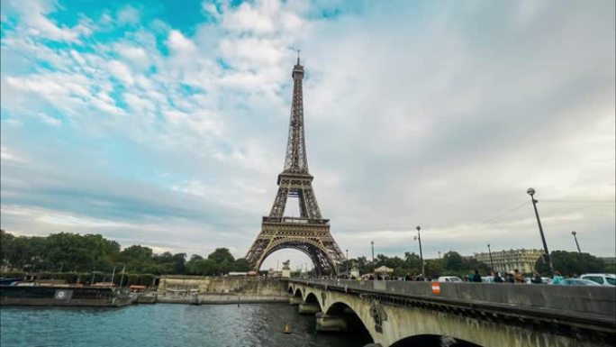 巴黎埃菲尔铁塔的时光倒流