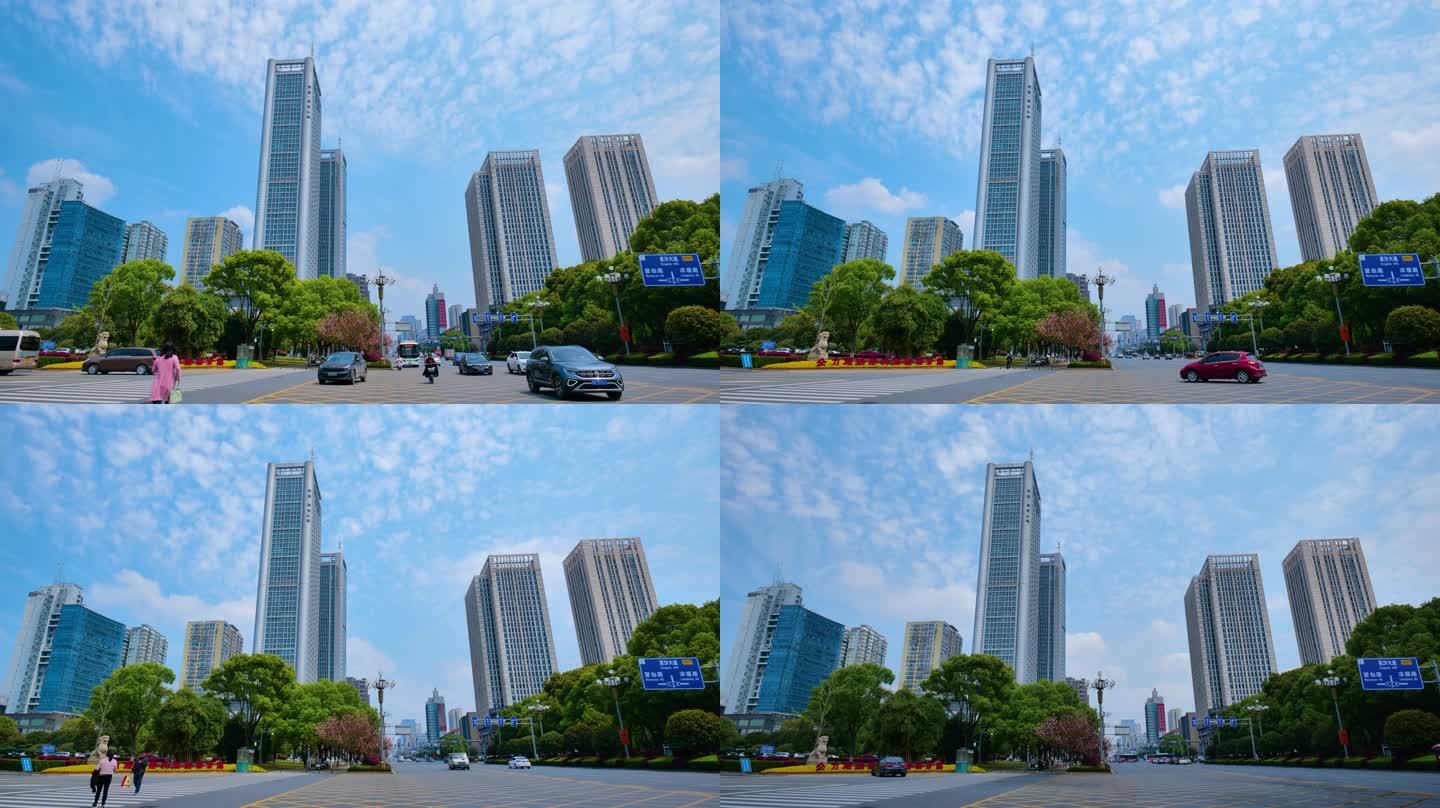 长沙县星沙经济开发区2 6K延时摄影