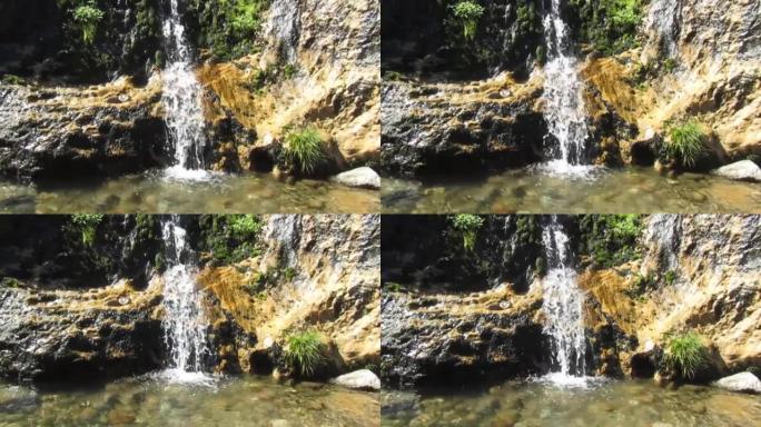石川县的小瀑布