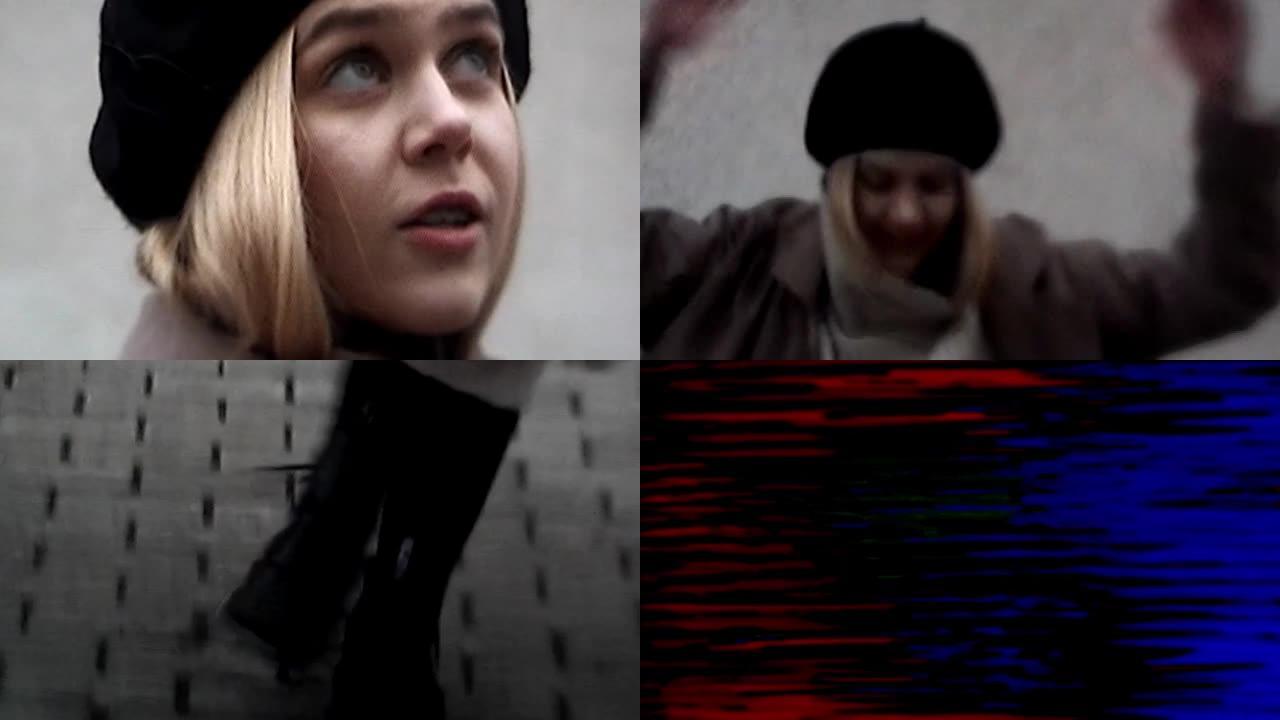 故障vhs视频复古90年代女性垃圾街