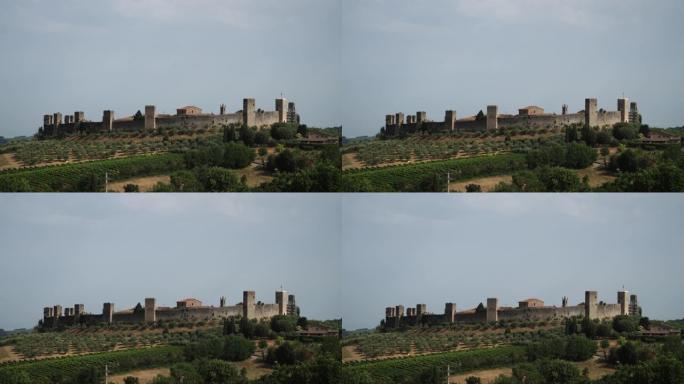 蒙特里吉奥尼，托斯卡纳的中世纪古堡