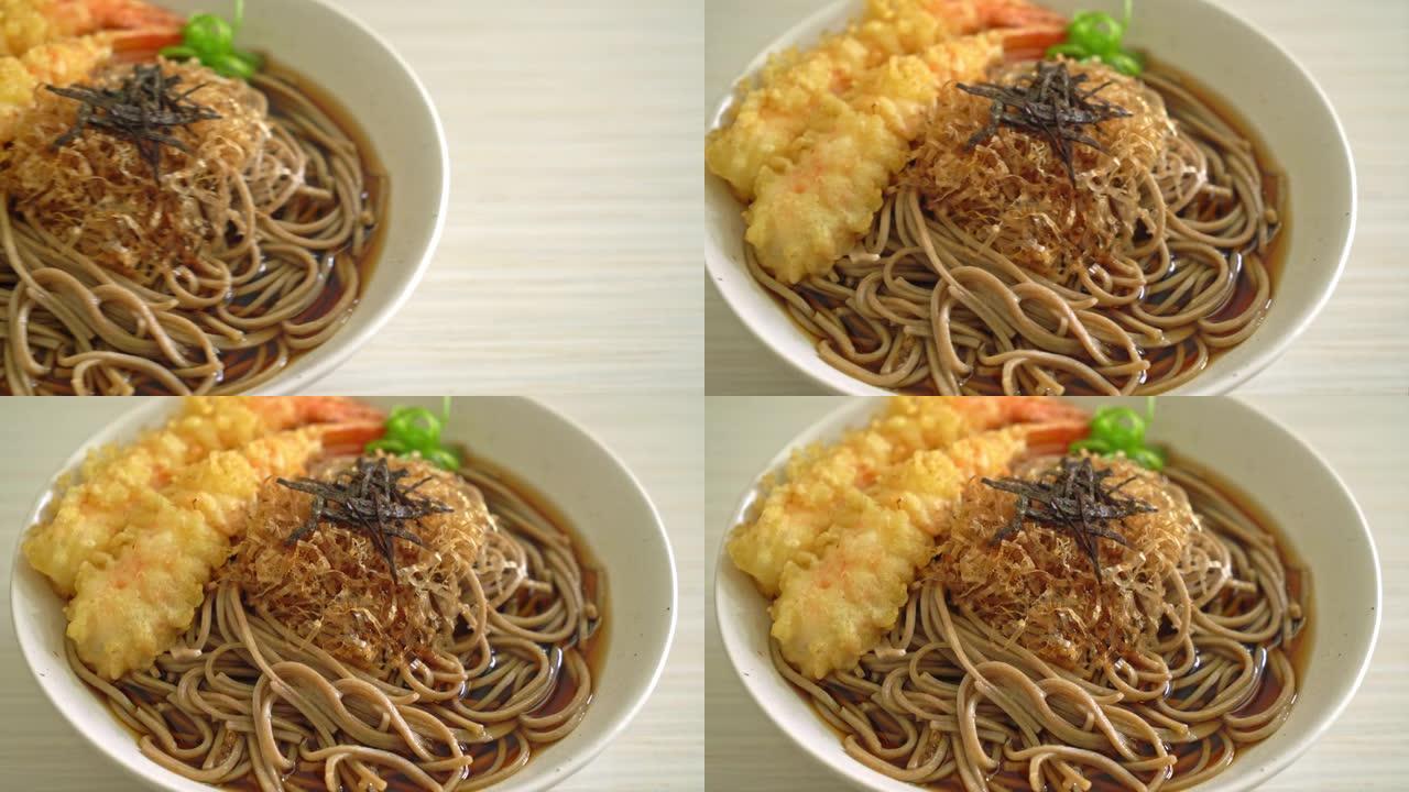 日本拉面虾天妇罗-亚洲美食风格