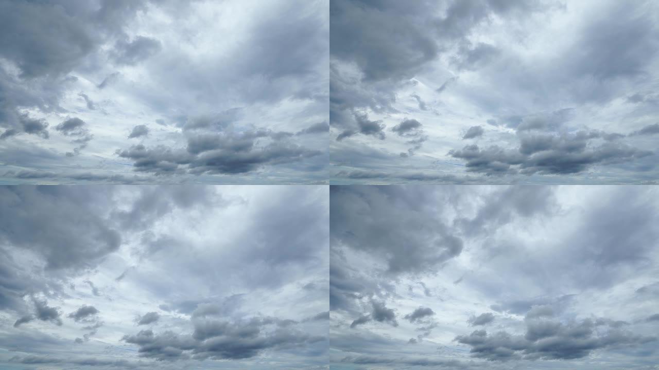 多云天空的景色多云天空乌云