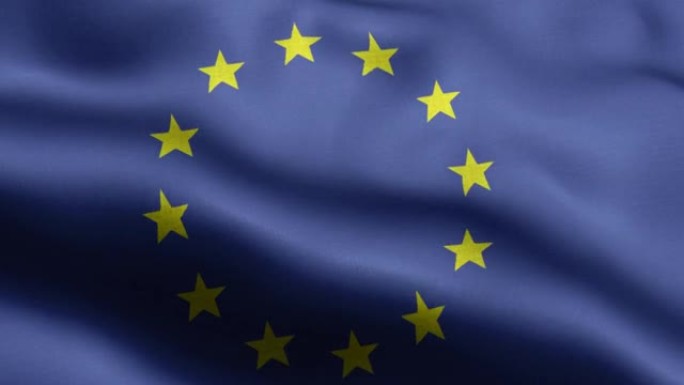 欧洲联盟-欧洲联盟旗帜高细节-欧洲联盟旗帜图案可循环元素
