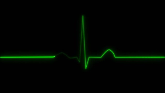 Concept-E1逼真的心脏脉搏监视器动画