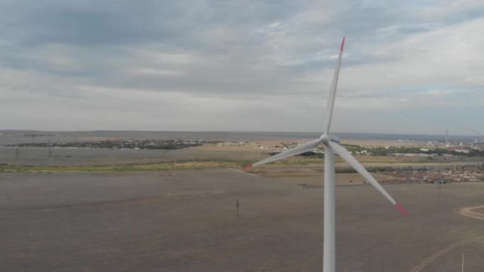 环境友好型城镇背景下的风力发电机