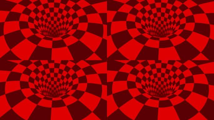 催眠催眠圆形隧道抽象运动图形背景