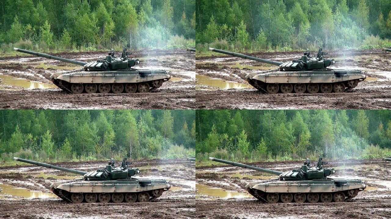 军用坦克的打击。