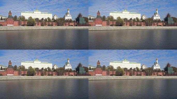 从莫斯科河看莫斯科克里姆林宫合奏团