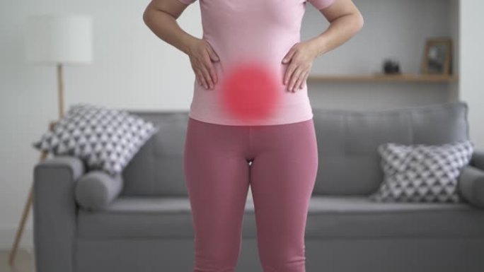 经期疼痛，女人胃痛在家受苦