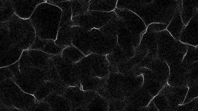 4K粒子波浪无缝循环