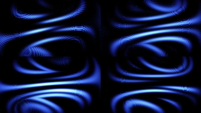 抽象蓝色变化纹理波背景
