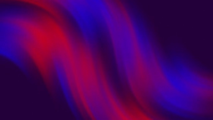 4k抽象红蓝氖梯度流动液波