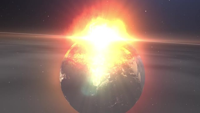 小行星流星彗星撞击地球导致启示录