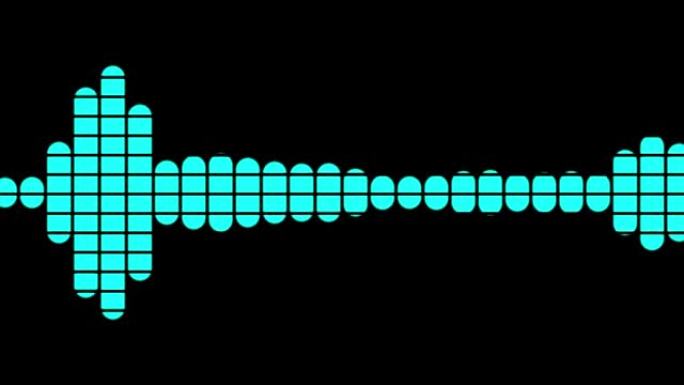 音频频谱水平仪指南运动图形
