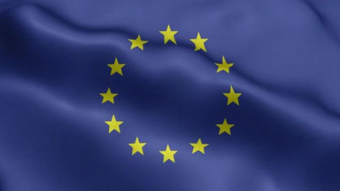 欧洲联盟-欧洲联盟旗帜高细节-欧洲联盟旗帜图案可循环元素