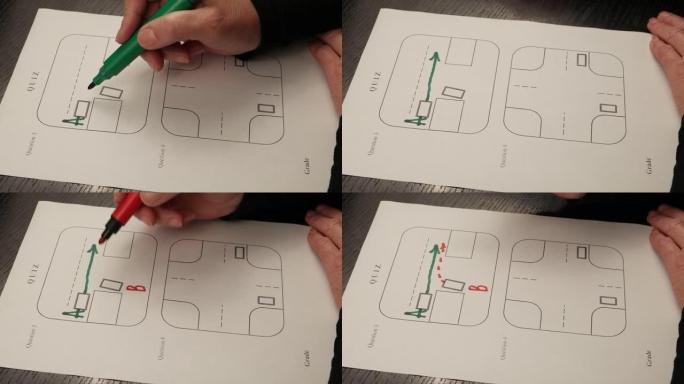 通过关于道路规则的考试