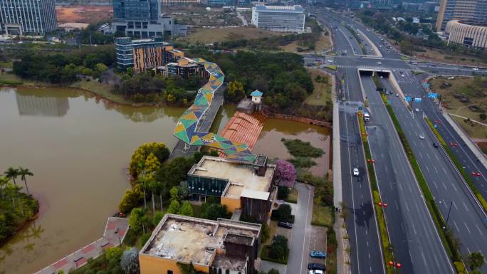 南宁 五象湖公园 市民中心 平乐大道