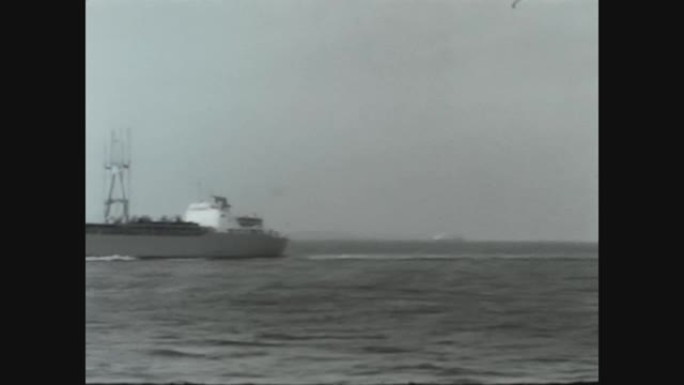 丹麦1964，海上货船