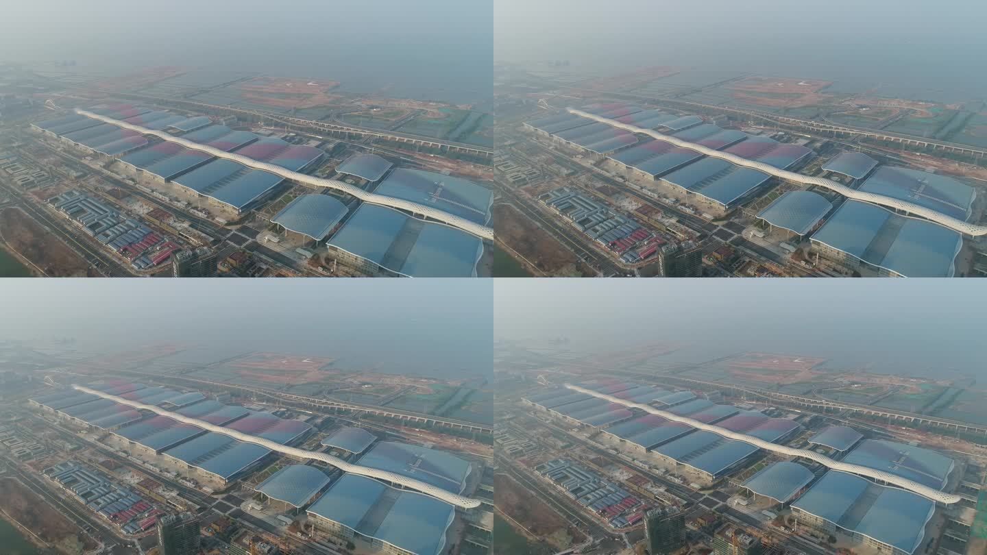 深圳国际会展中心航拍