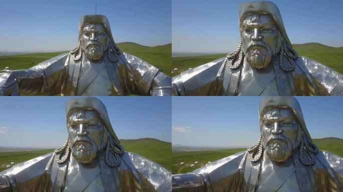2019年7月15日，蒙古乌兰巴托成吉思汗纪念碑