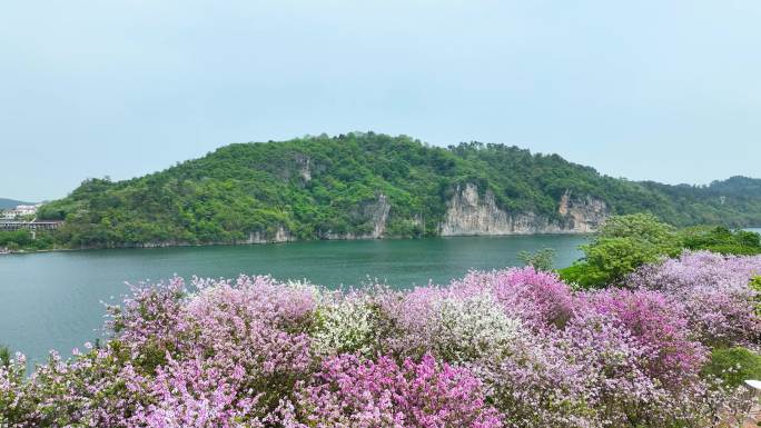 柳州风景山水柳州回龙壁