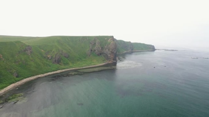 库页岛的海岸