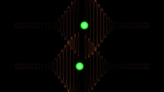 绿芯圆球线圈加速发射数字运动图形