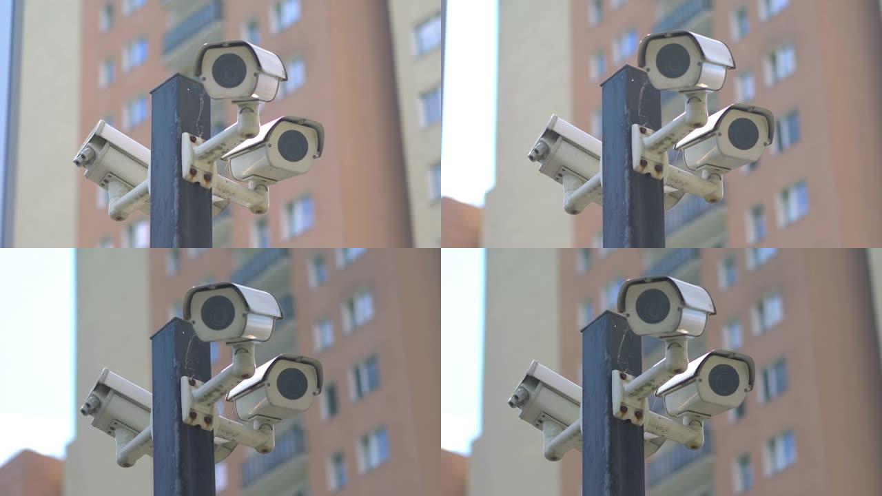 4k慢动作60fps的城市安全摄像头