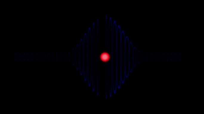 红芯圆球线圈加速发射数字运动图形