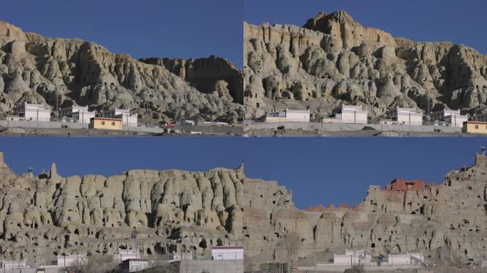 4K西藏阿里地区札达县皮央遗址