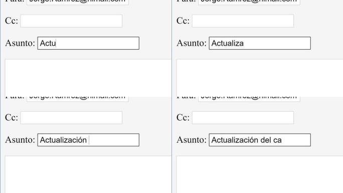 西班牙语。在在线框中输入电子邮件主题主题日历更新。通过键入电子邮件主题行网站向收件人发送更新的邀请。