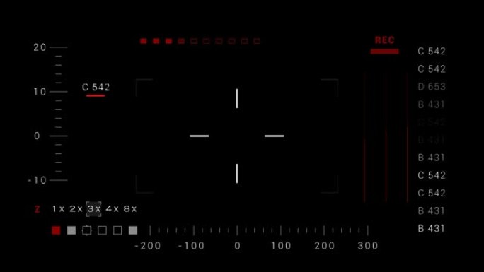 相机、双筒望远镜、夜视中的PNG Alpha.HUD取景器