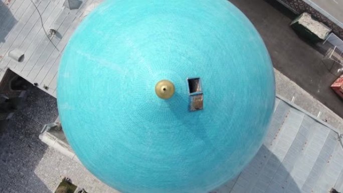 撒马尔罕无人机镜头4k历史Registan广场