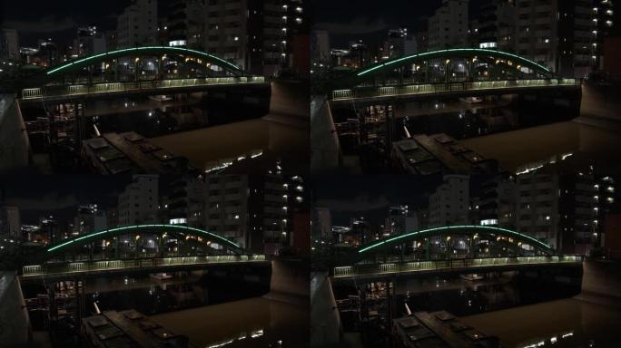 东京柳桥夜景2021年12月
