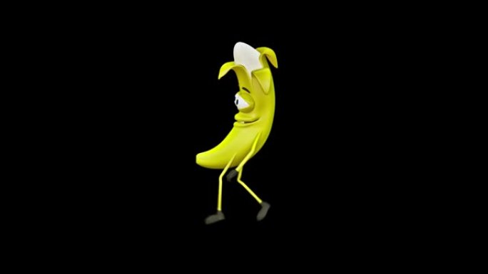 有趣的香蕉舞
