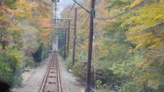 日本箱根箱根铁路与箱根登山列车折返系统