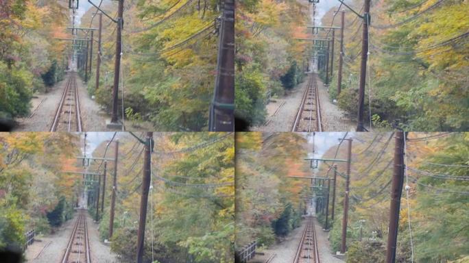 日本箱根箱根铁路与箱根登山列车折返系统