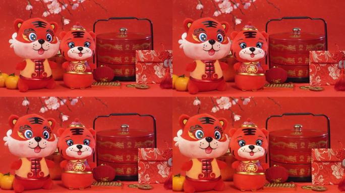 中国传统布娃娃老虎，2022是虎年，