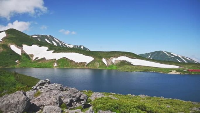 日本阿尔卑斯湖博宝池