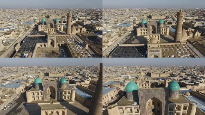 乌兹别克斯坦布哈拉无人机Footoge历史名胜