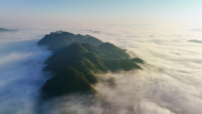 山川云海壮丽山河