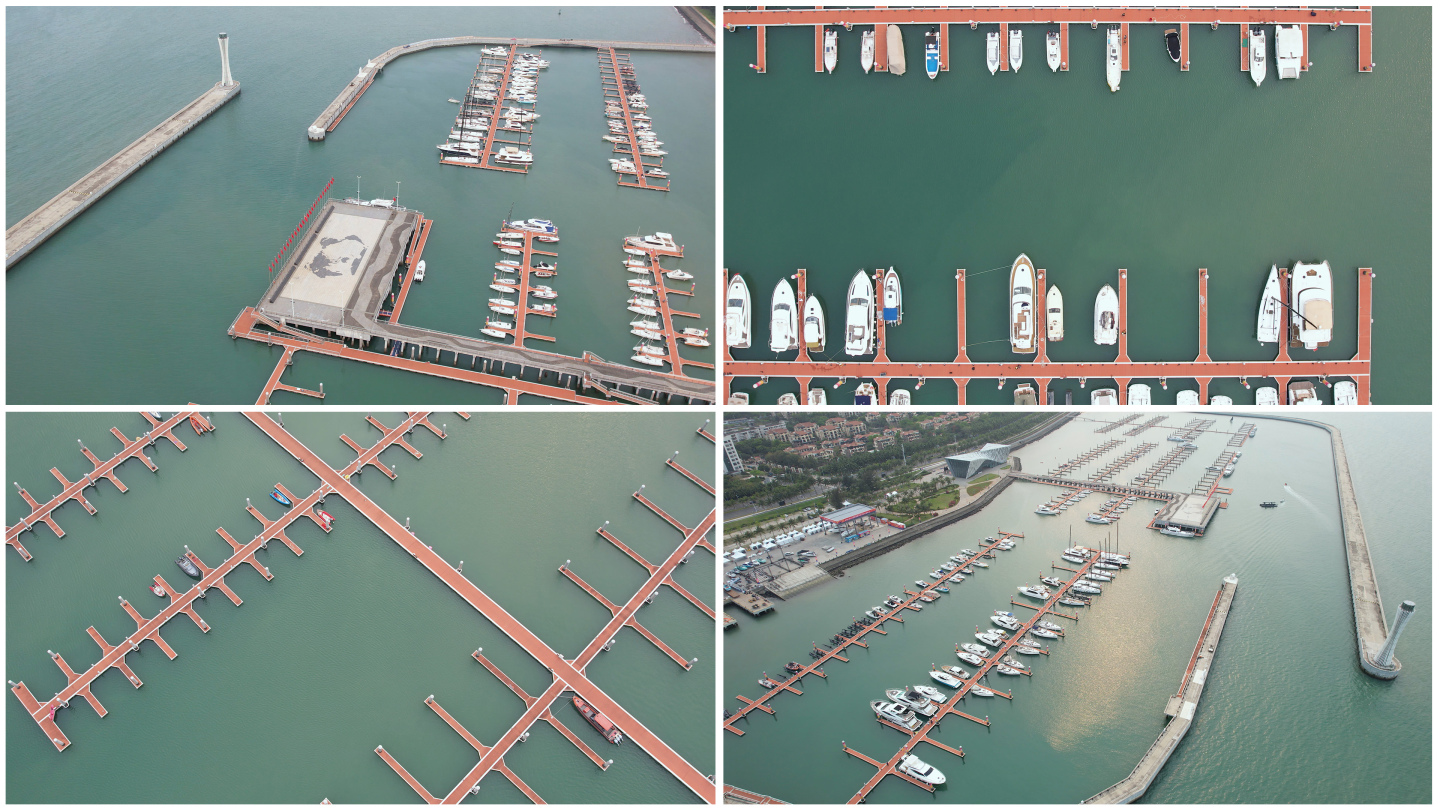 海口市国家帆船基地公共码头船艇停靠泊位