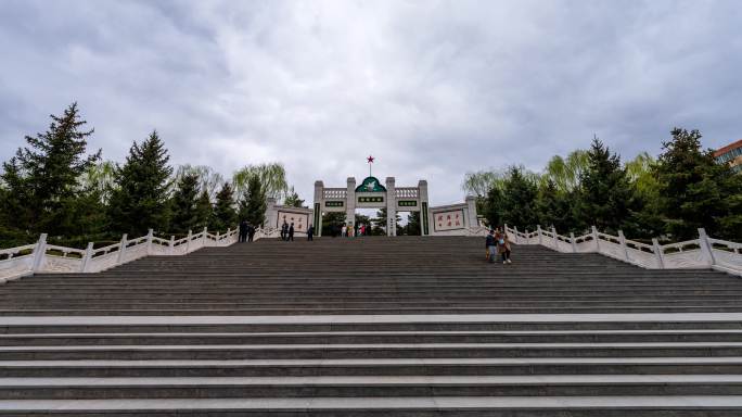 陕西省榆林市榆阳区烈士陵园清明节延时