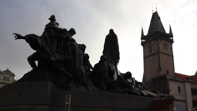 布拉格，捷克共和国-2015年1月: 布拉格城市景观