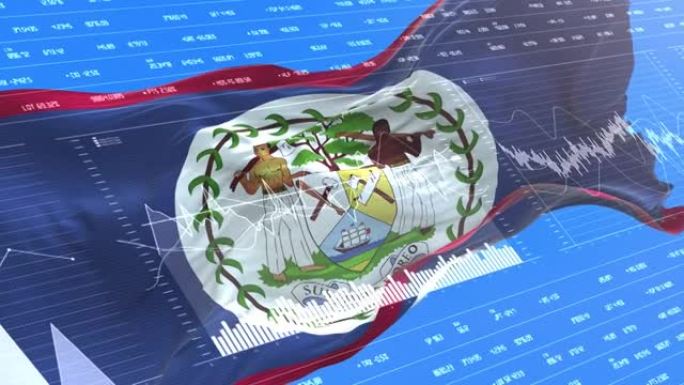 伯利兹国旗-国家报告，图表，数据，信息图表