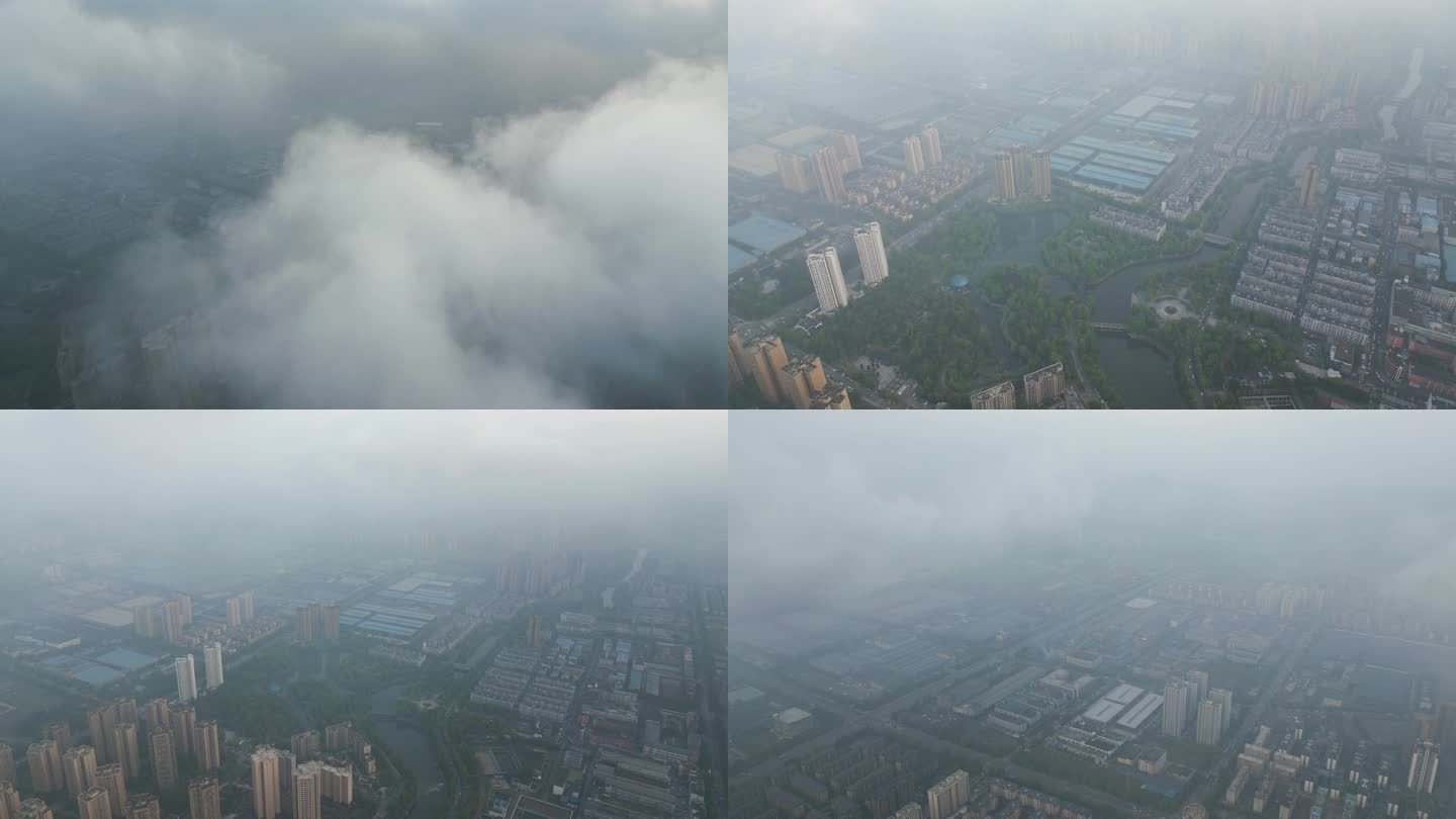 重庆市璧山区高新区工业园穿云航拍