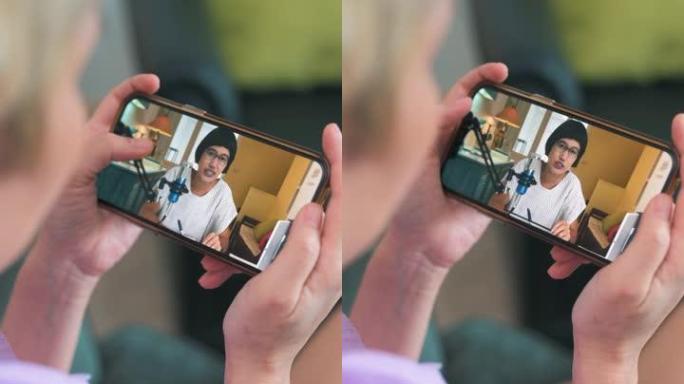 观看来自社交媒体的视频流