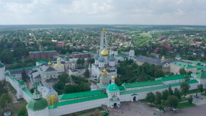 俄罗斯圣塞尔吉乌斯的三一拉夫拉，塞尔吉耶夫波萨德。
